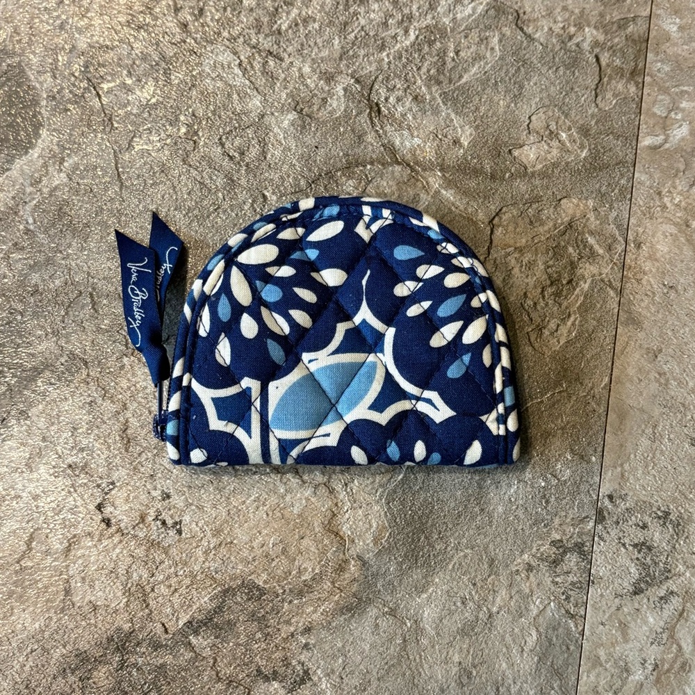 Vera Bradley Coin Purse in Petal Splash Pattern